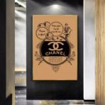 poster chanel vintage 1