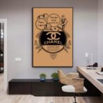poster chanel vintage 1