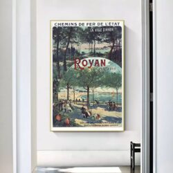 poster charente maritime vintage