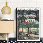 poster charente maritime vintage