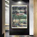 poster charente maritime vintage