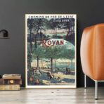 poster charente maritime vintage