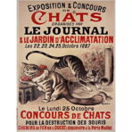 poster gatto vintage