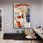 poster vintage cherbourg