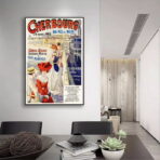 poster vintage cherbourg
