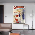 poster vintage cherbourg