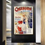 poster vintage cherbourg