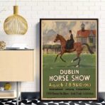 poster cavallo vintage