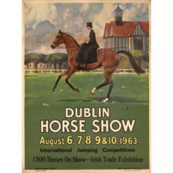 poster cavallo vintage
