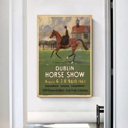 poster cavallo vintage