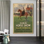 poster cavallo vintage