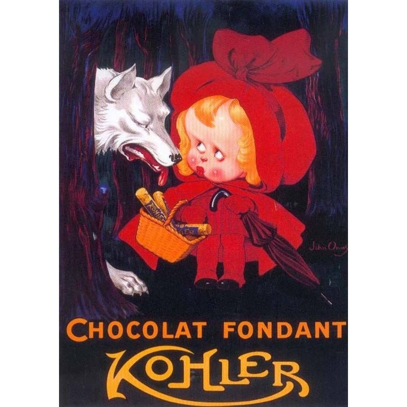 poster vintage al cioccolato poster vintage al cioccolato