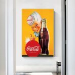 manifesto vintage della coca cola 3