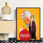 manifesto vintage della coca cola 3