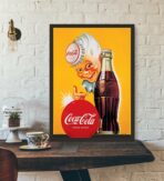 manifesto vintage della coca cola 3