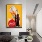 manifesto vintage della coca cola 3