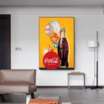 manifesto vintage della coca cola 3