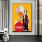 manifesto vintage della coca cola 3