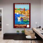 poster vintage collioure