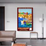 poster vintage collioure
