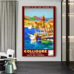 poster vintage collioure