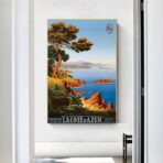 poster vintage costa azzurra
