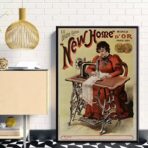 manifesto di alta moda vintage 2