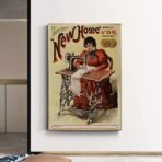 manifesto di alta moda vintage 2