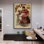 manifesto di alta moda vintage 2