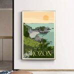 poster vintage crozon