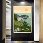 poster vintage crozon