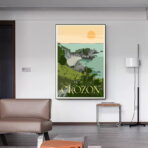 poster vintage crozon