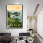 poster vintage crozon