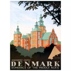 poster vintage danimarca