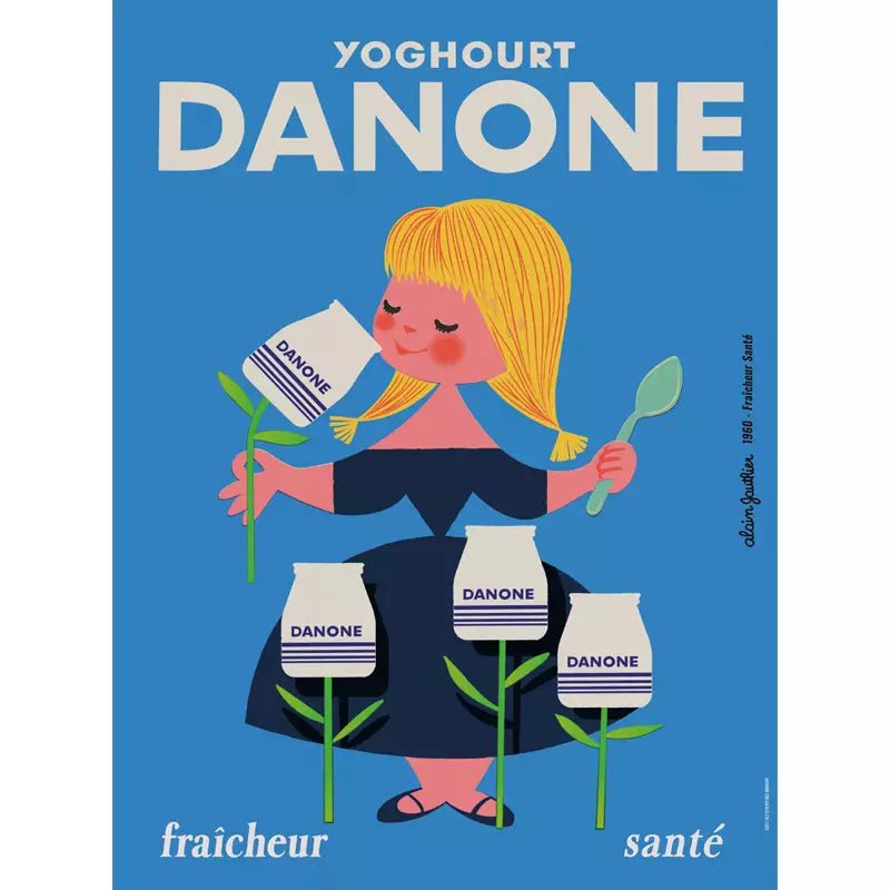 poster danone vintage poster danone vintage
