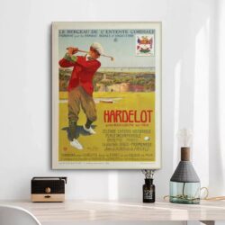 poster di golf vintage 1