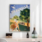 poster vintage deauville