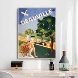 poster vintage deauville