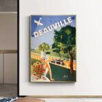 poster vintage deauville