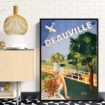 poster vintage deauville