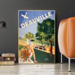 poster vintage deauville
