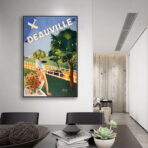 poster vintage deauville