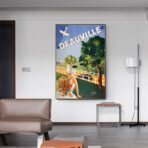 poster vintage deauville