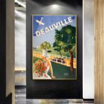 poster vintage deauville