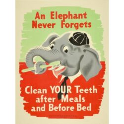 poster dentale vintage