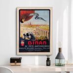 poster dinan vintage