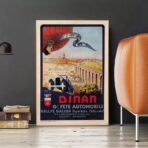poster dinan vintage
