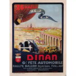 poster dinan vintage