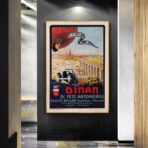 poster dinan vintage