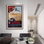 poster dinan vintage